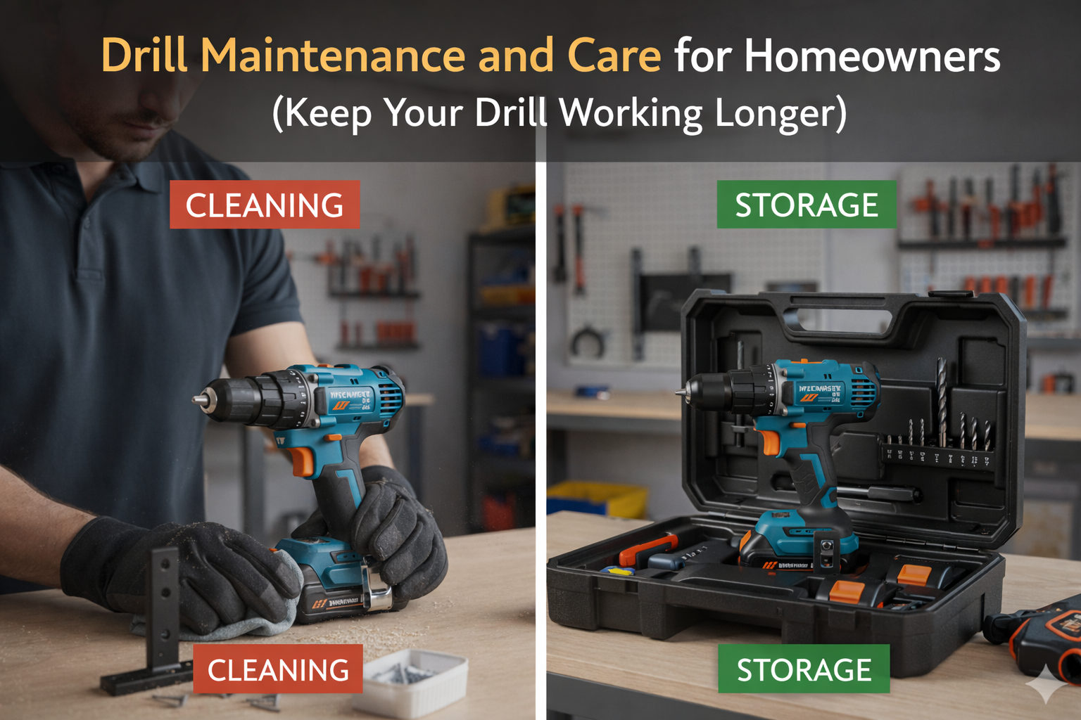 Drill Maintenance and Care for Homeowners (Keep Your Drill Working Longer)