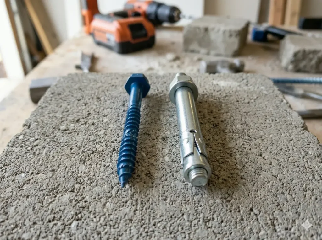 Best Secrets for Tapcon Screws vs Concrete Anchors Comparison