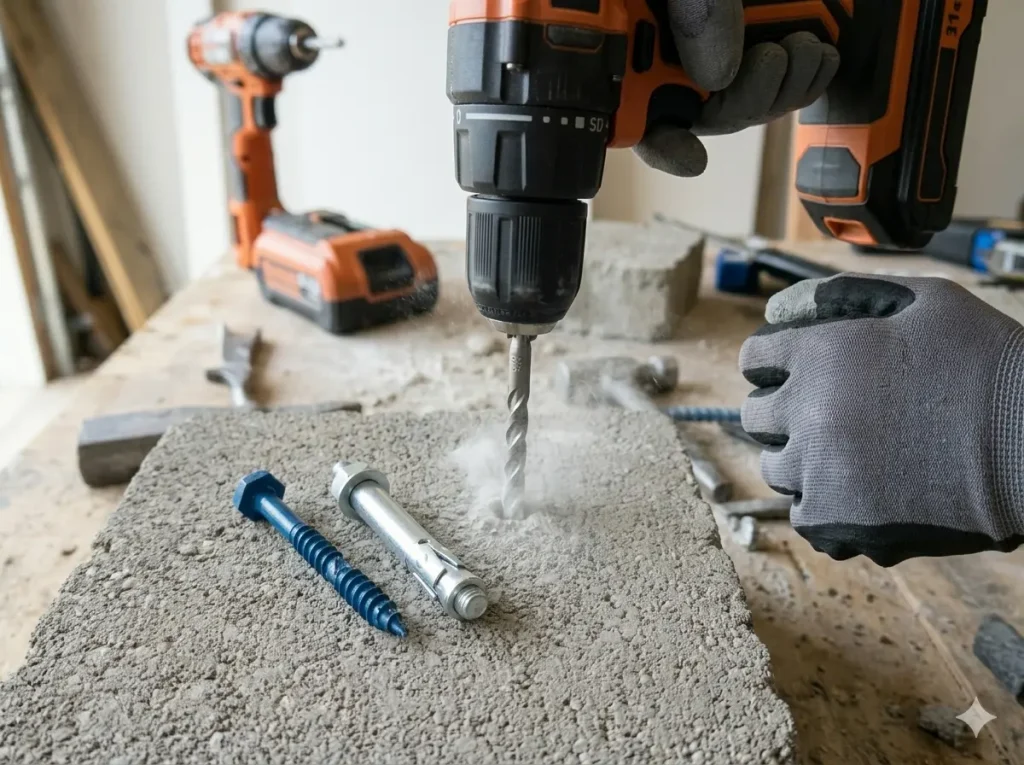 Essential Secrets for Tapcon Screws vs Concrete Anchors Installation.